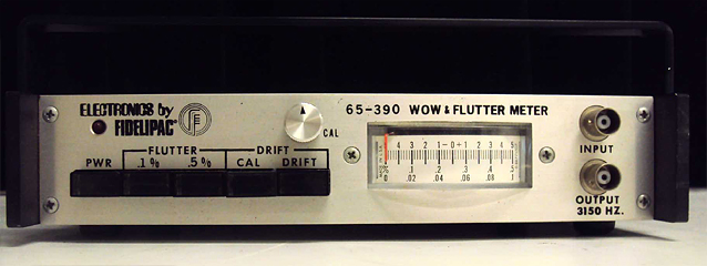 Read Rms Flutter Meter Wow & Flutter Meters | HomeRecording.com